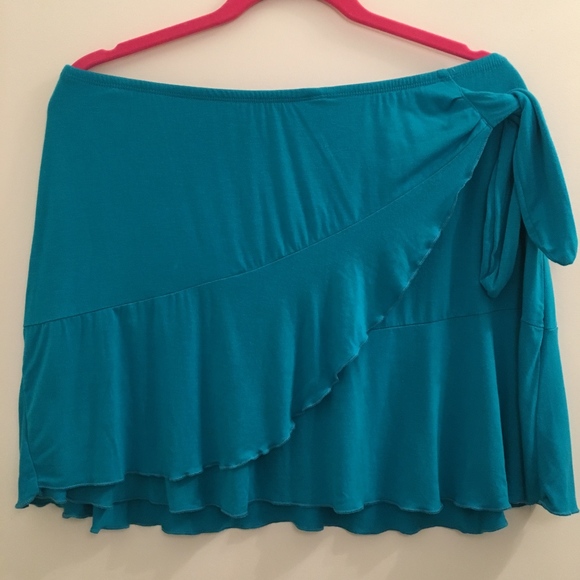 tropical escape swim skirt